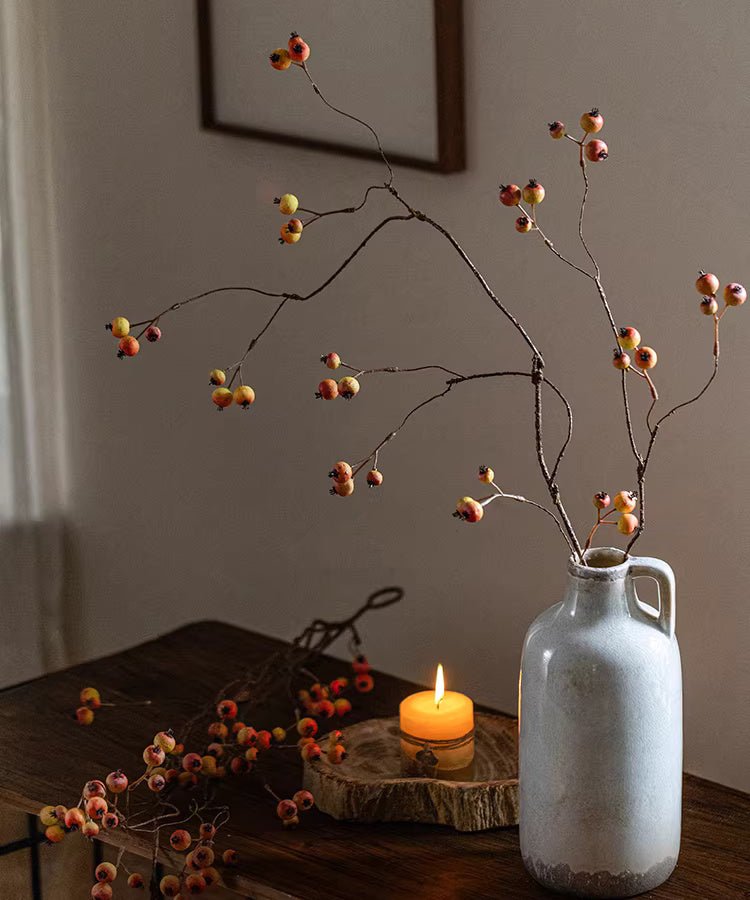 Leafless Berry Branch Stem 45.2" Tall