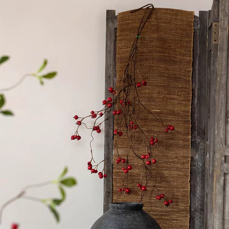 Leafless Berry Branch Stem 45.2" Tall