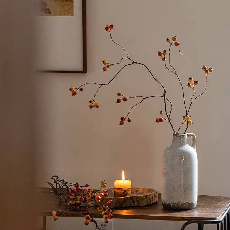 Leafless Berry Branch Stem 45.2" Tall