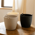 Modern Resin Hanging Planter for Artificial Plants