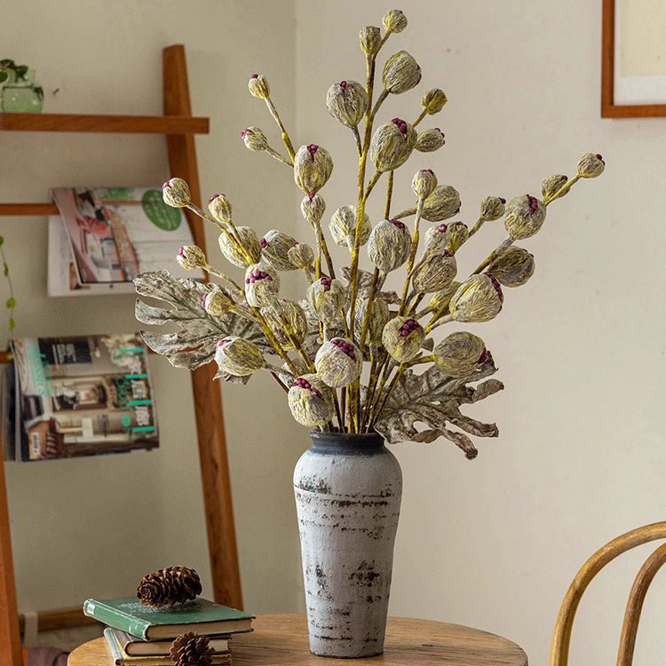 Rustic Dried Pot Stem 41" Tall