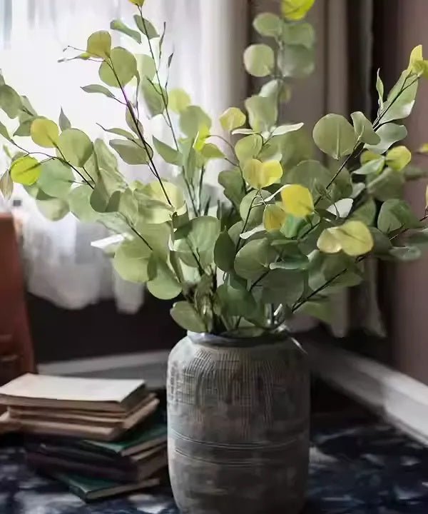 Round Leaf Eucalyptus Stem 44" Tall