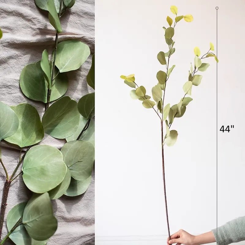 Round Leaf Eucalyptus Stem 44" Tall