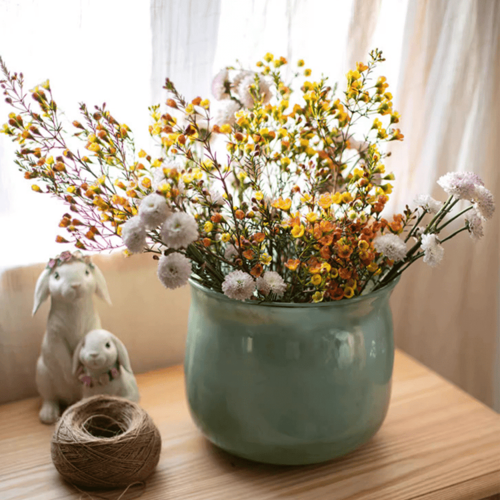 Ruhai Low Glass Vase