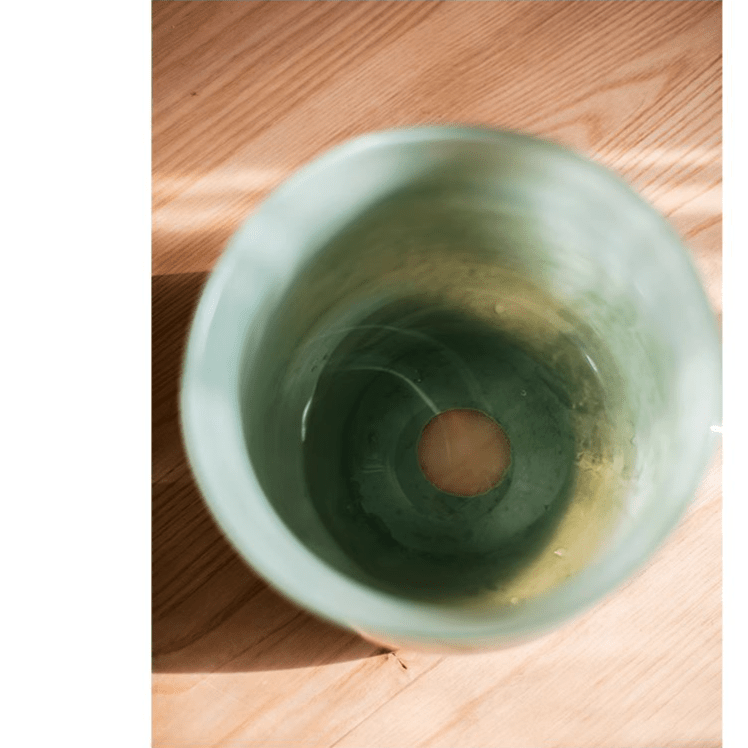 Ruhai Low Glass Vase