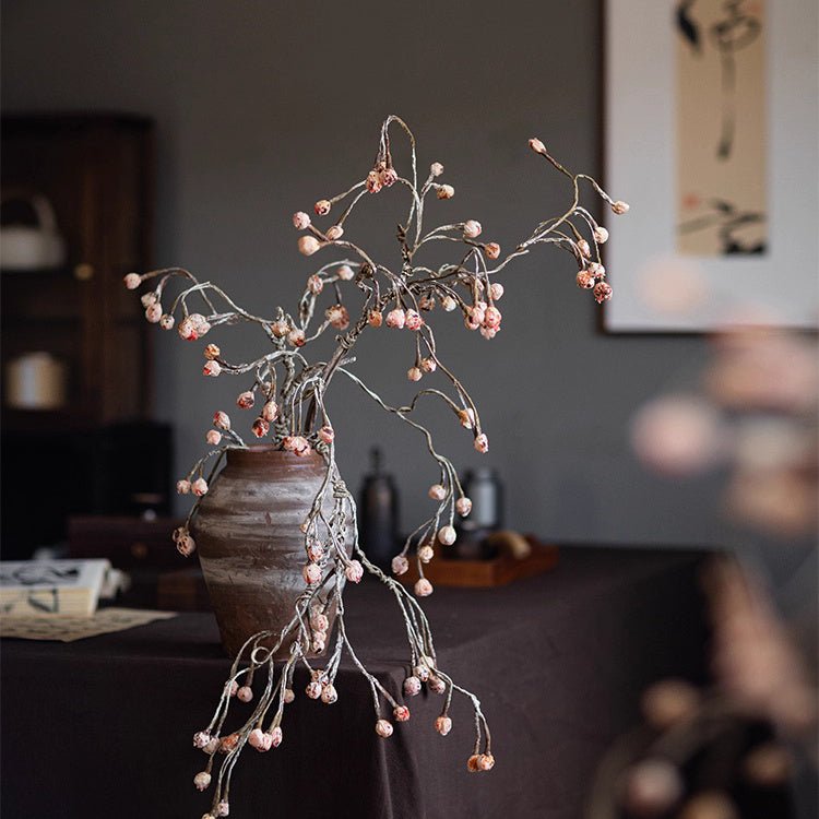 Rustic Silent Bud Twig 45.3" Tall