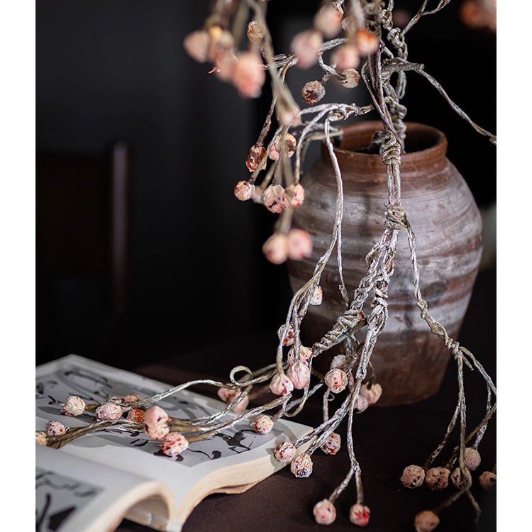 Rustic Silent Bud Twig 45.3" Tall