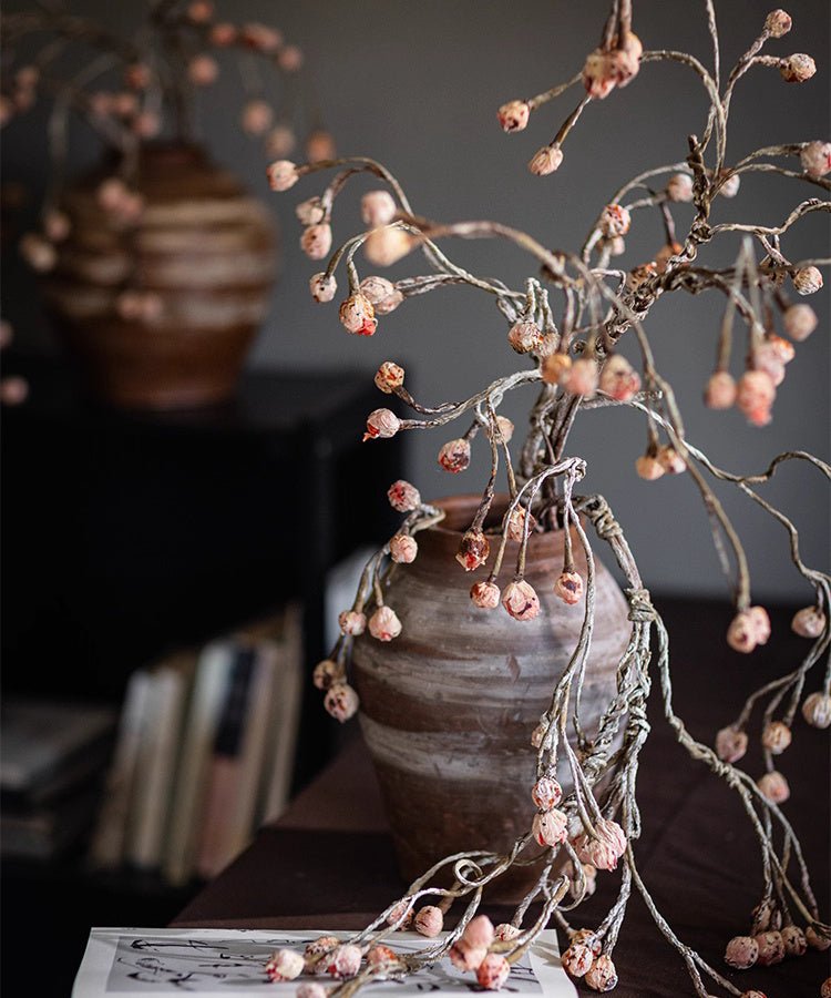 Rustic Silent Bud Twig 45.3" Tall