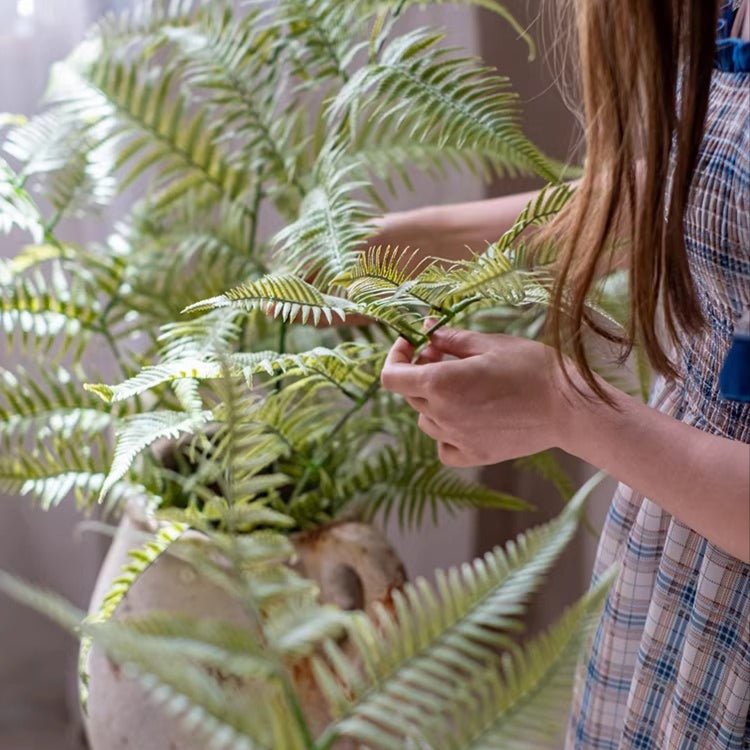 Artificial Tall Fern Leaf Stem