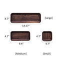 Solid Wood Snack Plate