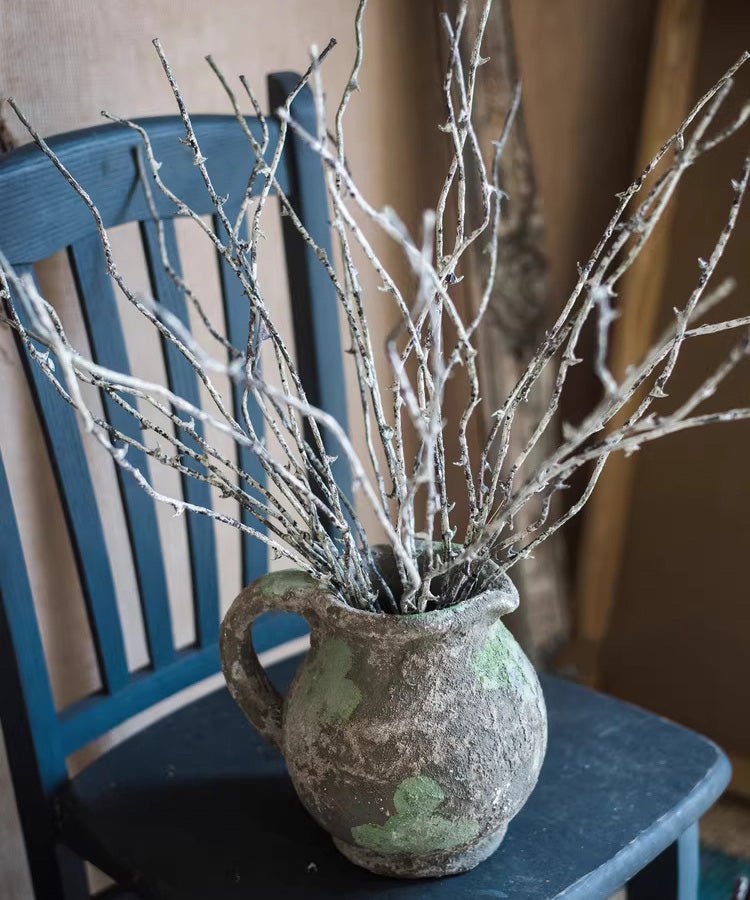 Whitewashed Twig Decorative Branch 22" Tall