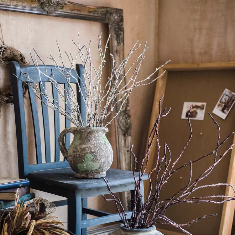 Whitewashed Twig Decorative Branch 22" Tall