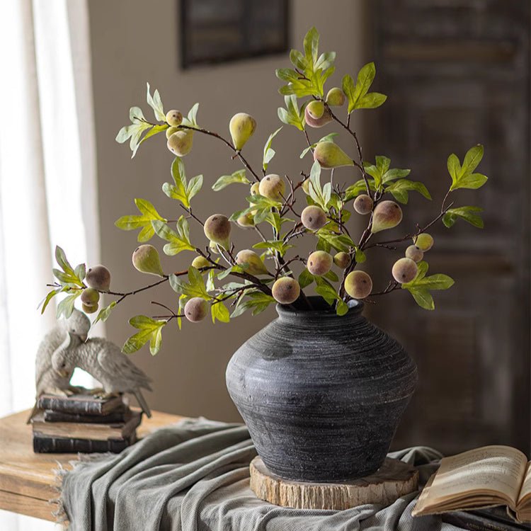 Wild Garden Faux Fig Stem 35.4" Tall
