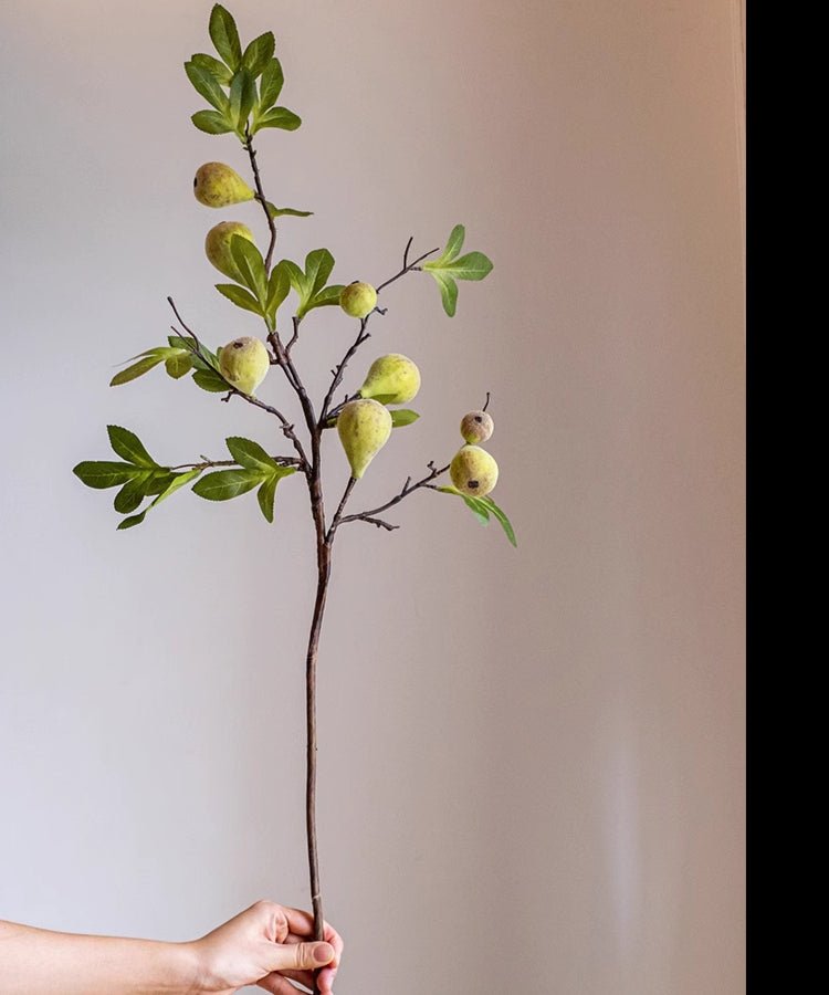 Wild Garden Faux Fig Stem 35.4" Tall