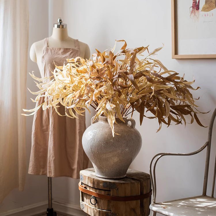 Whispers of Autumn Eucalyptus Stem 33" Tall