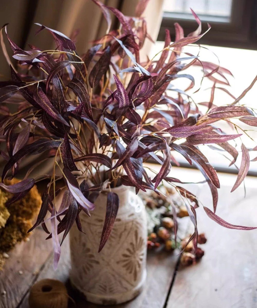 Whispers of Autumn Eucalyptus Stem 33" Tall