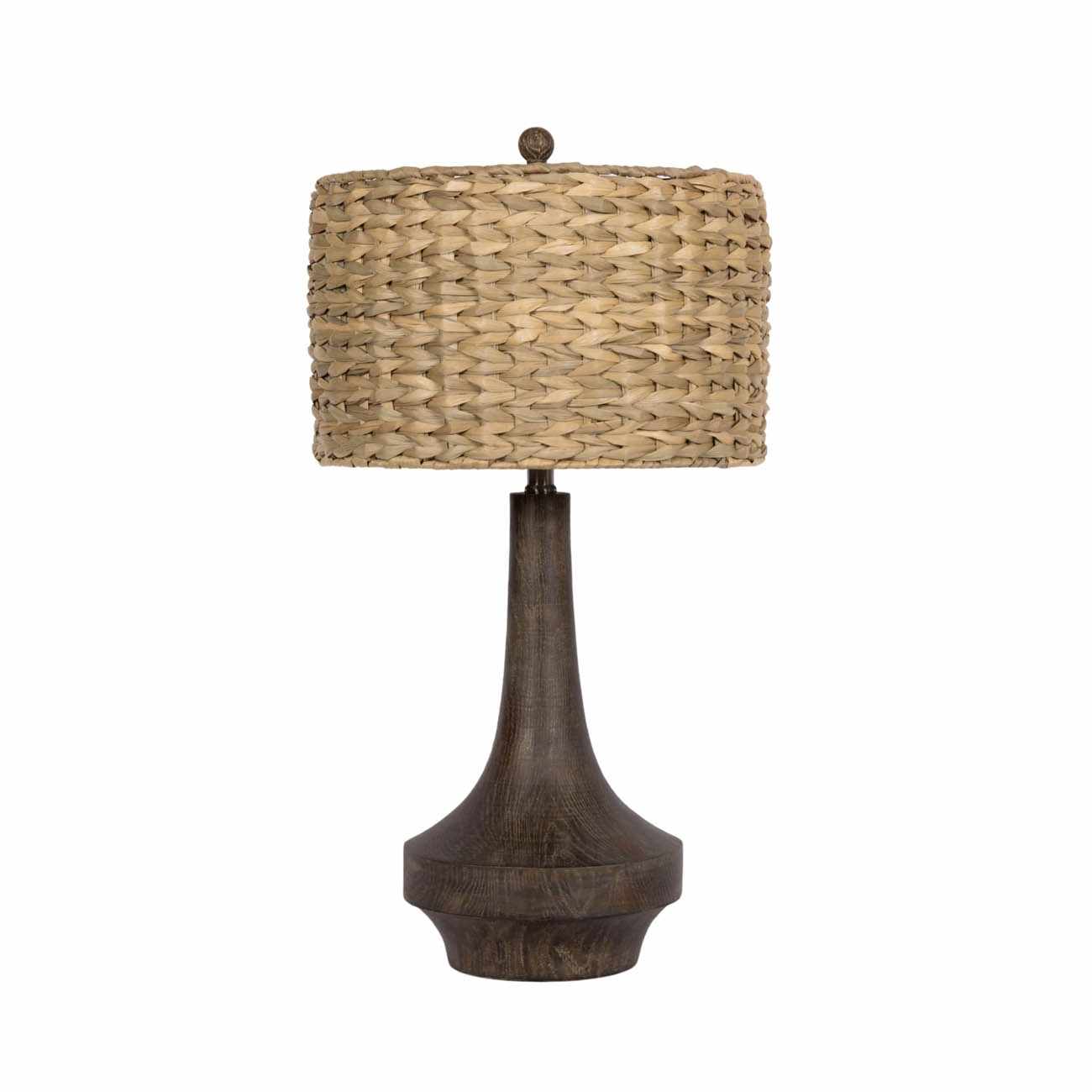 Kabankalan Seagrass Resin Table Lamp