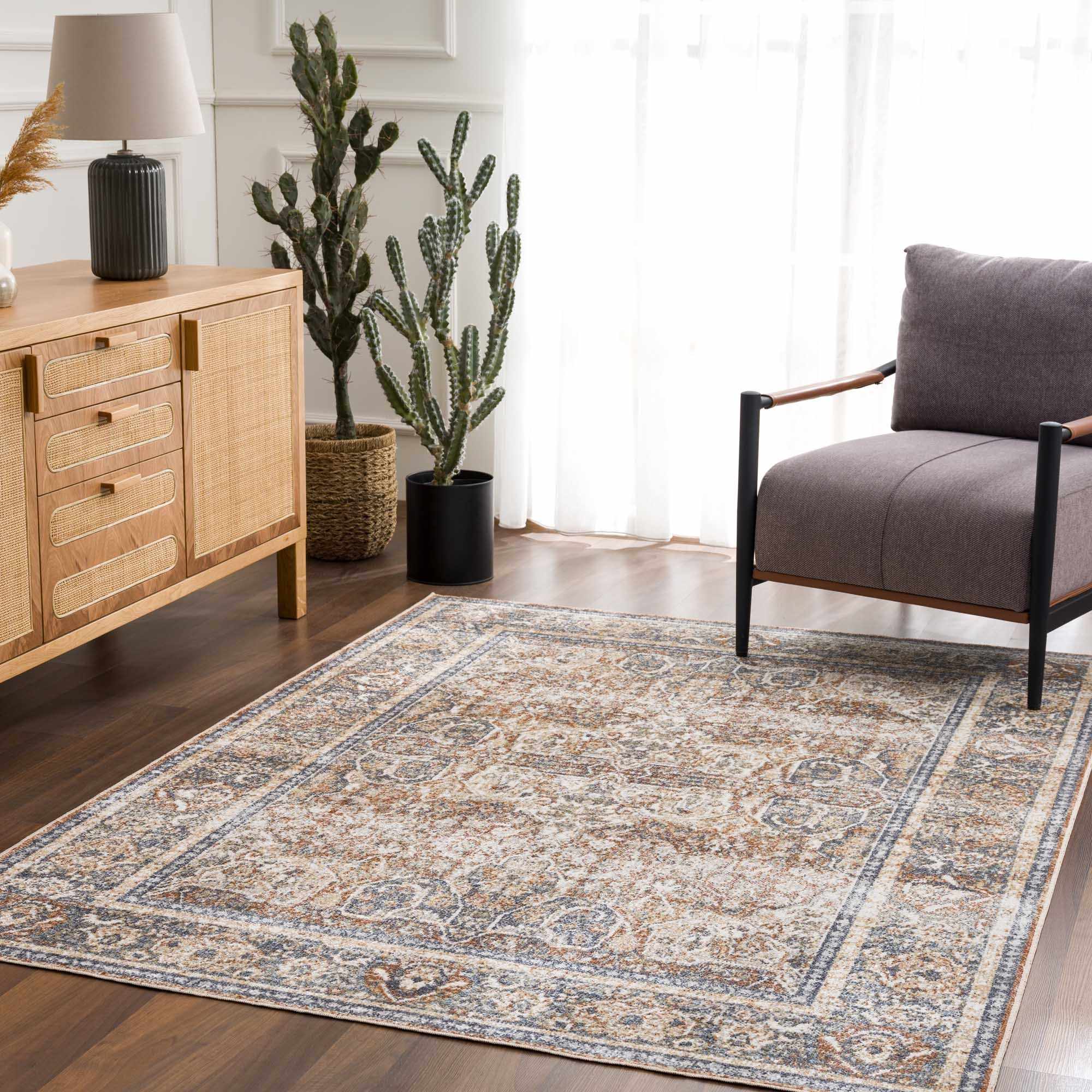 Arias Blue Boutique Washable Rug - Clearance