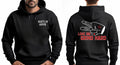 The Motto Hooded Sweatshirt- LOVE BIG.GRIND HARD- BLACK or GREY