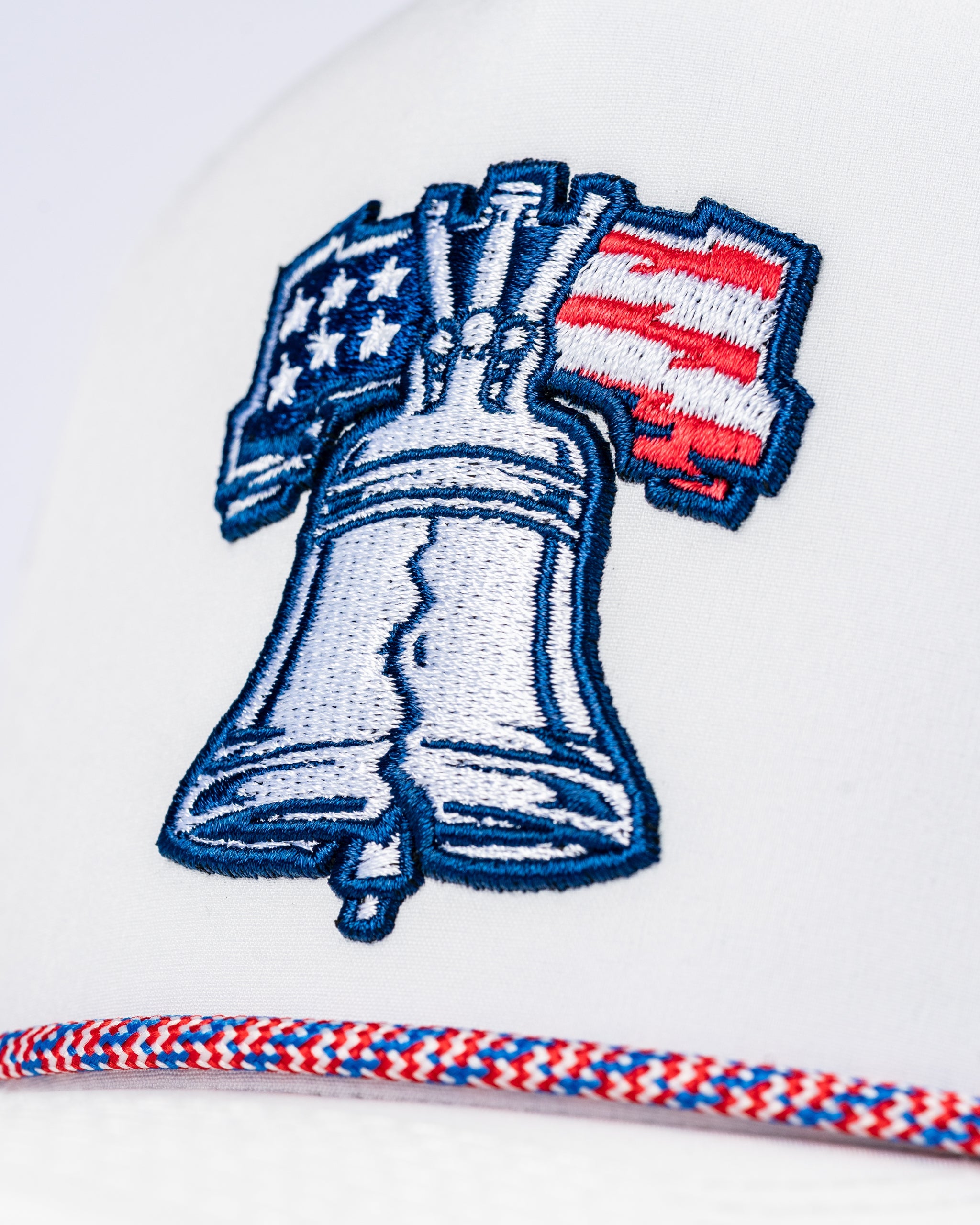 Perforated Rope Hat - Liberty Bell