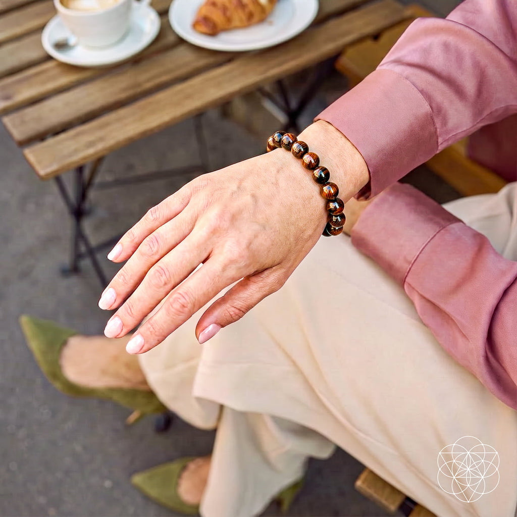 The Self-Sabotage Breaker - Mahogany Obsidian Bracelet