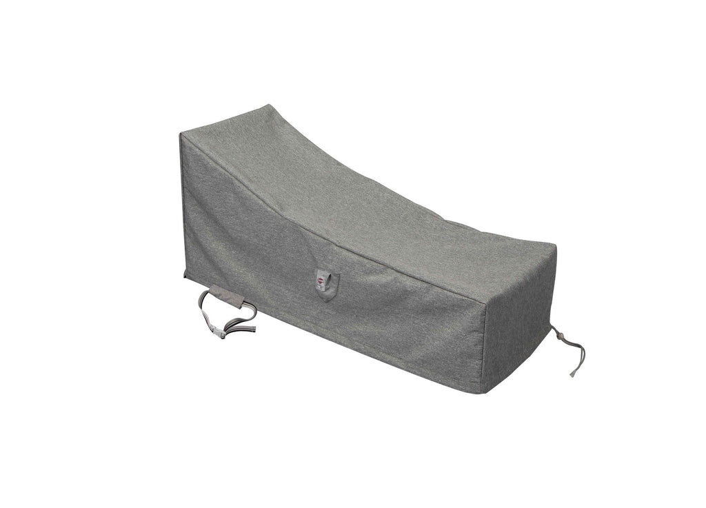Premium Heavy-Duty Large Chaise Lounge Cover - 3-Layer Water & UV-Resistant, Platinum Series, 77"W x 30"D x 16.5''/22.5"/32''H