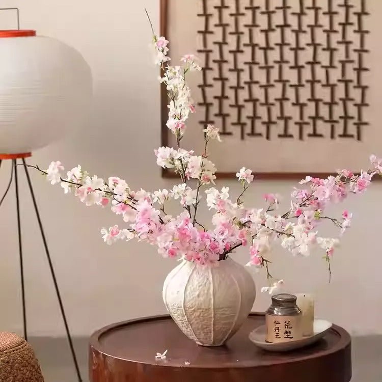 Blushing Cherry Blossom Branch 43.3" Tall