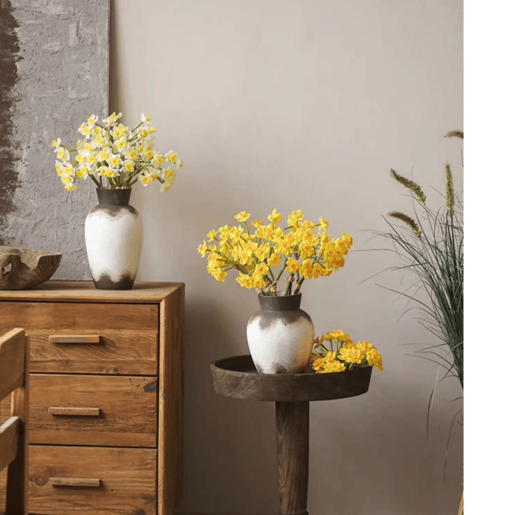 Faux Daffodil Bundle 24" Tall