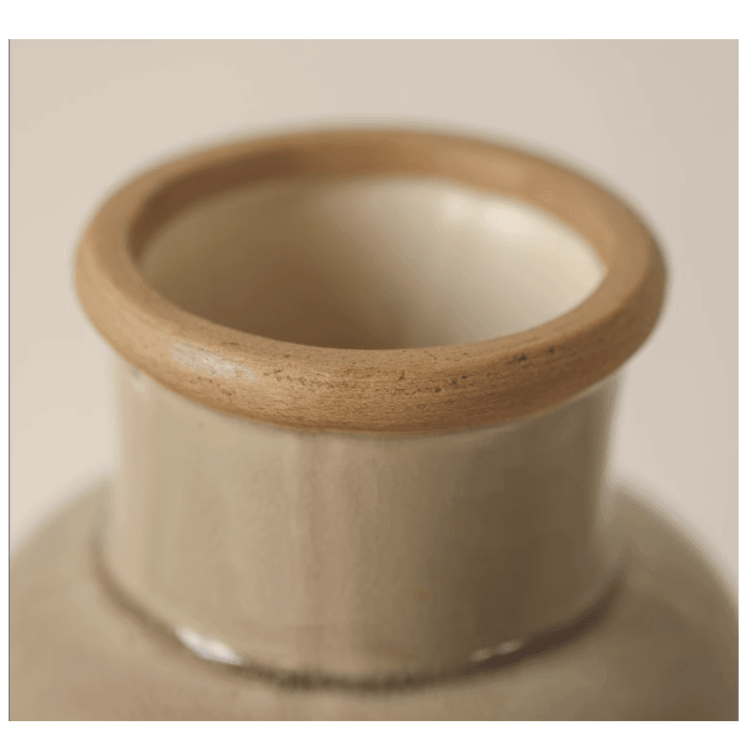 Domino Embossed Pattern Vase