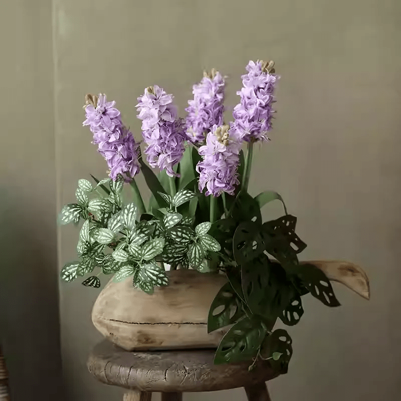 Spring Artificial Hyacinth Stem 16" Tall