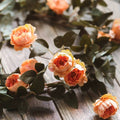 Artificial Small Peony Flower Vine 65" Long