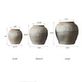 Round Earthenware Pot