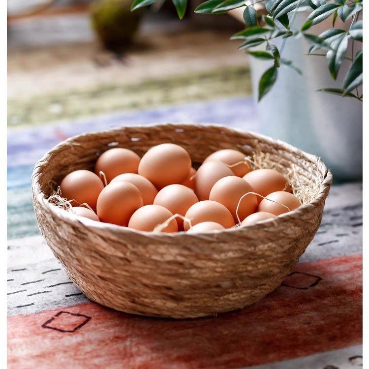 Seagrass Bowl Basket for Storage or Display