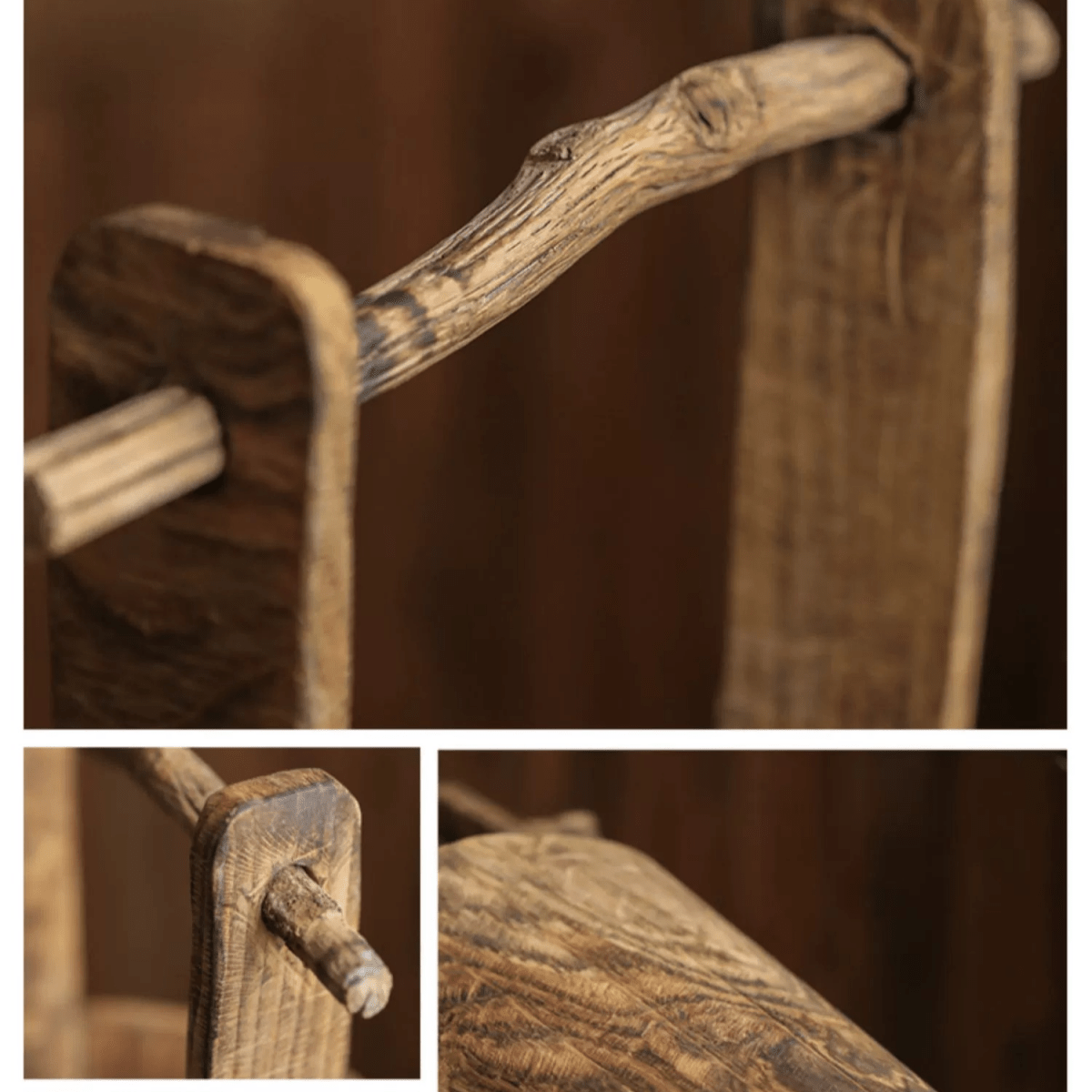 Old-fashioned Wooden Round Bucket