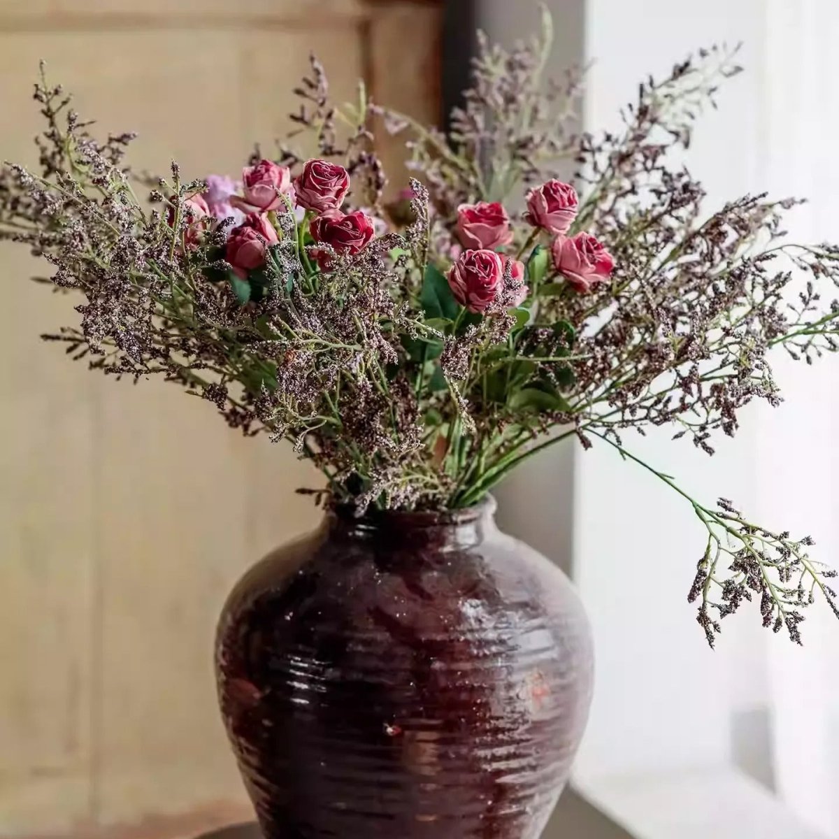 Wild Lavender Stem 29.1" Tall