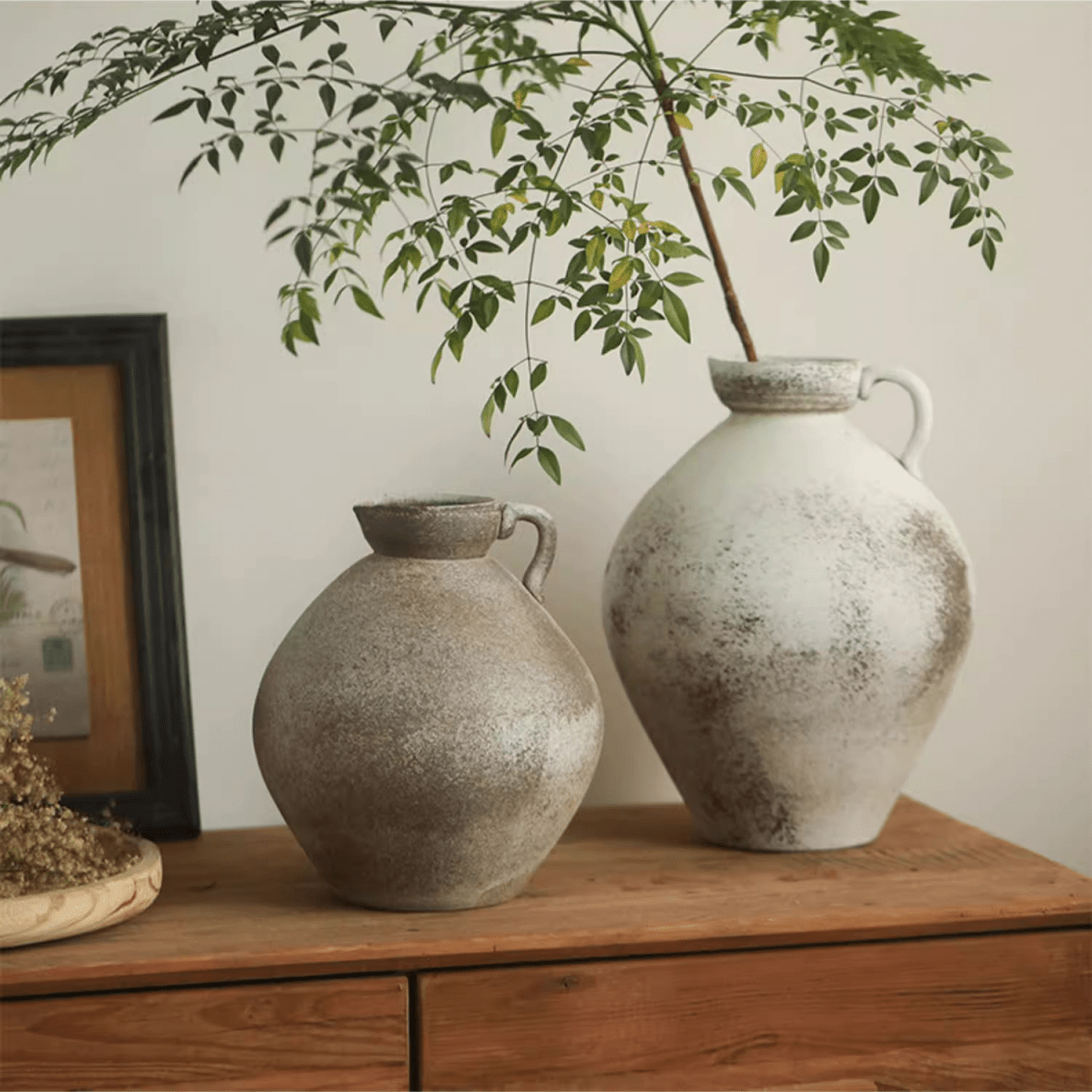 Watertight One Handle Pottery Vase
