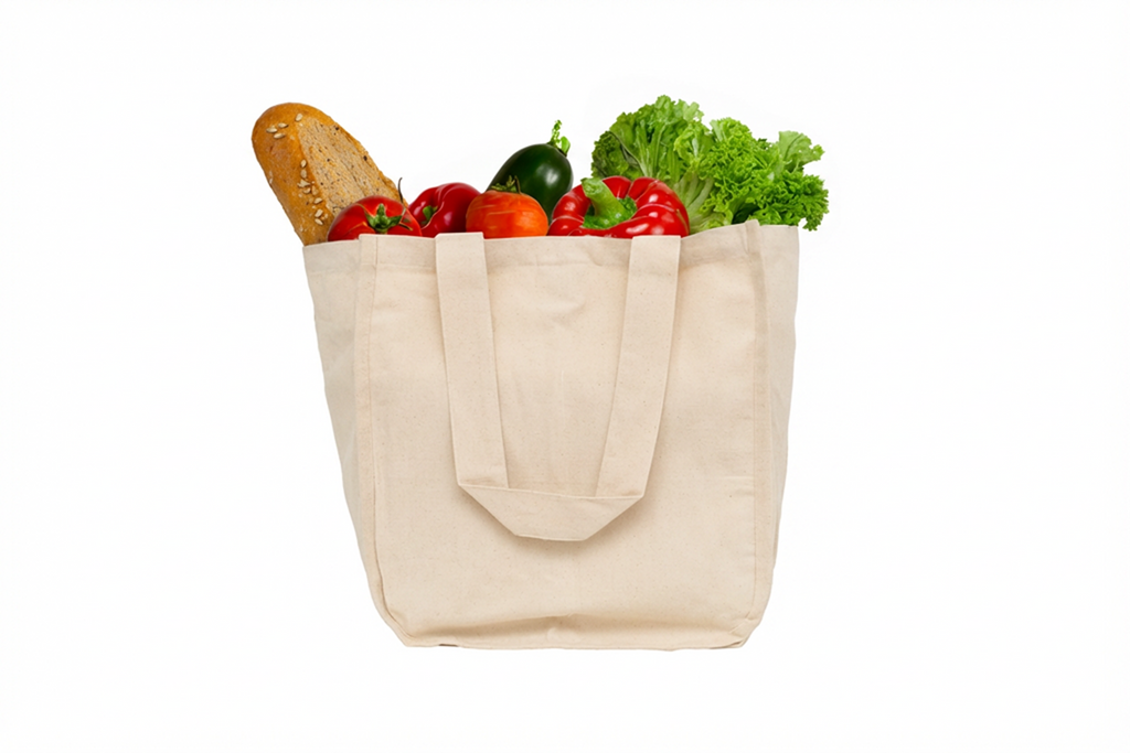 Canvas Grocery Tote Bags