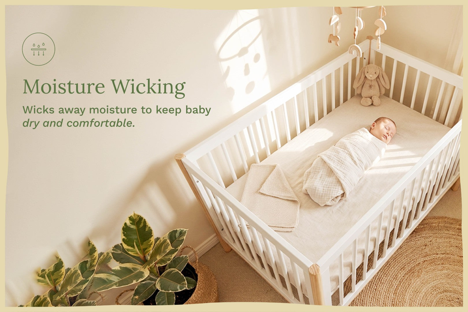 Sateen Baby Crib Sheets
