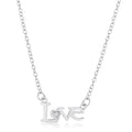 Love Script Necklace