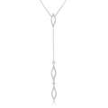 Avera Carmela 0.6ct Cubic Zirconia Classic Drop Lariat Necklace