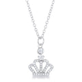 Jewelry Tabitha 0.5 ct Crown Pendant Necklace