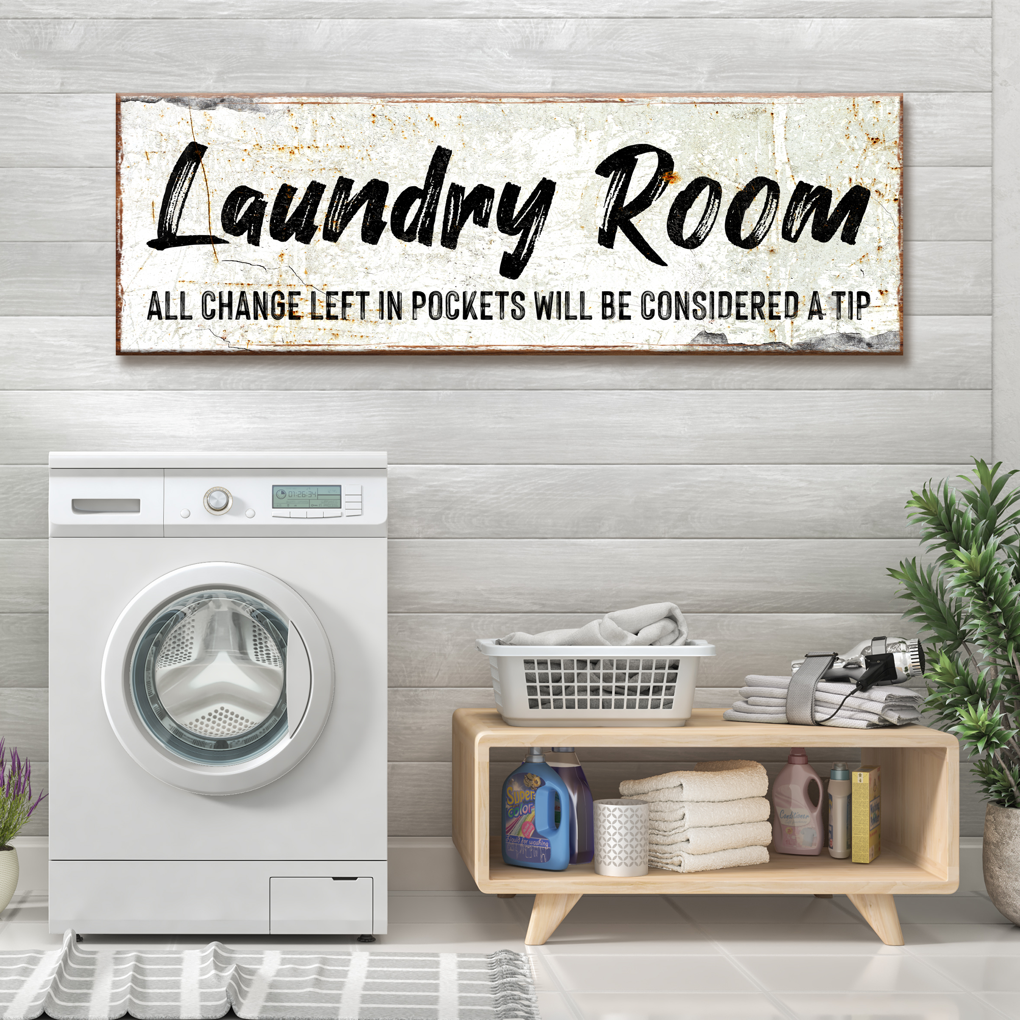 Laundry Room Sign II
