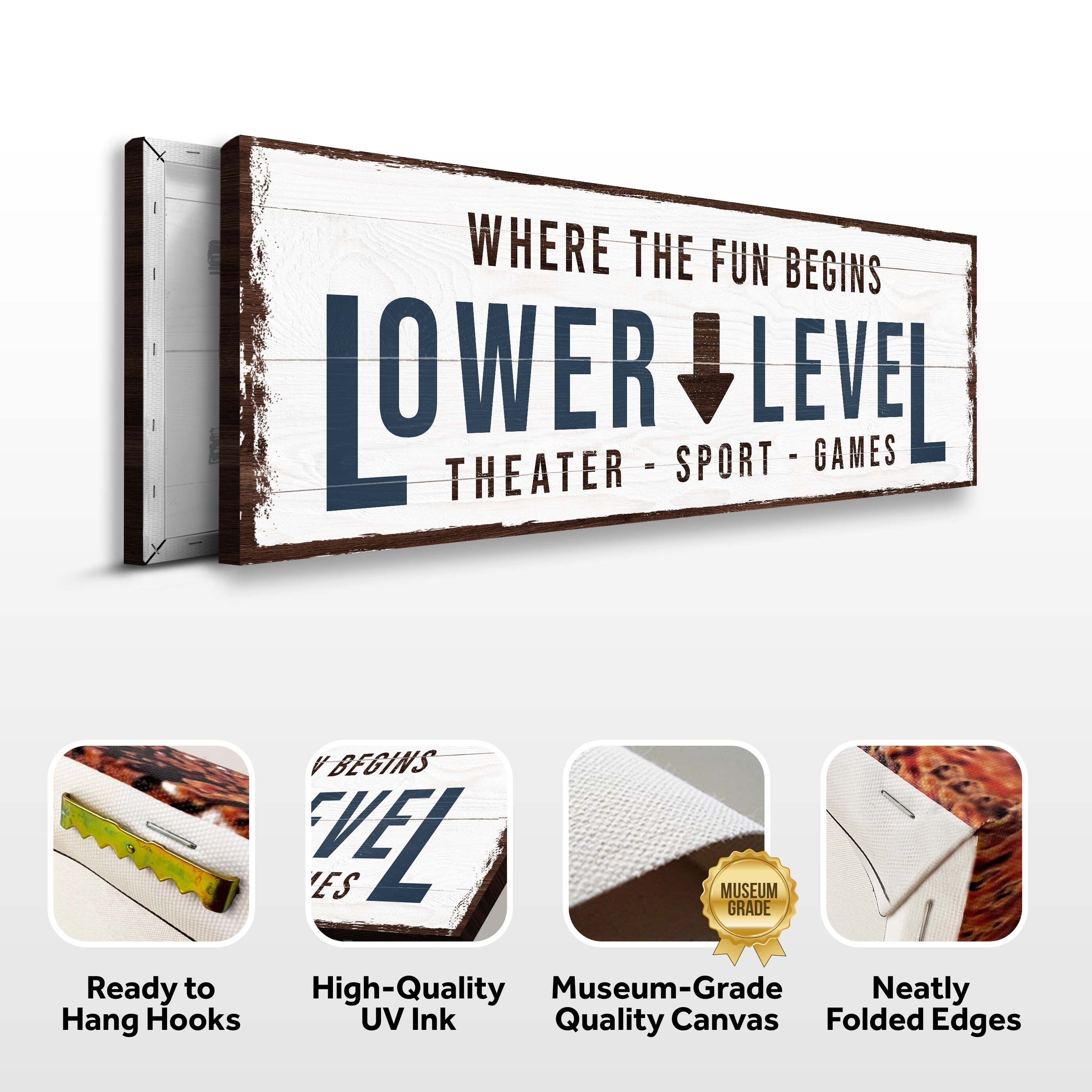 Lower Level Sign III