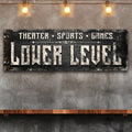 Lower Level Sign