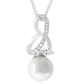 Avera Royalty Pearl Pendant In Sterling Silver
