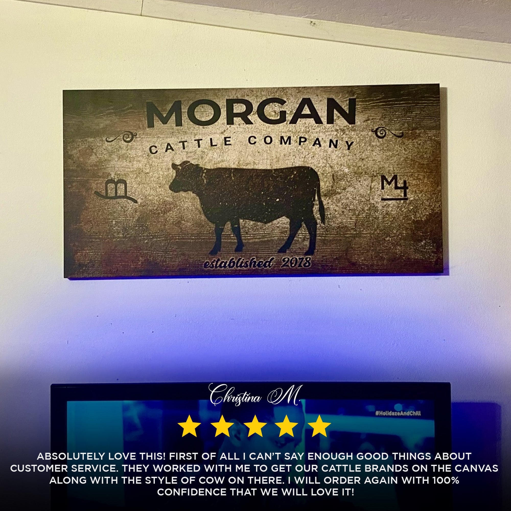 Cattle Company Sign