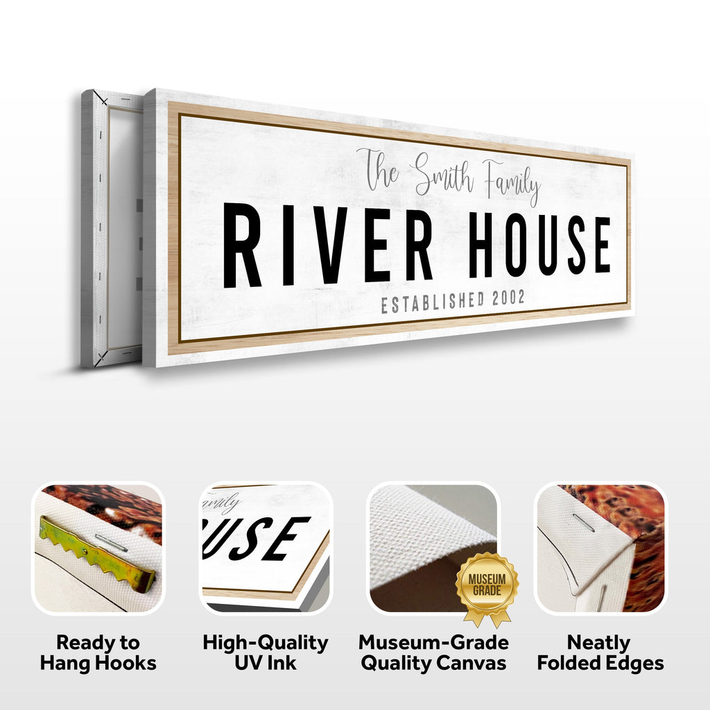 River House Sign