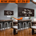 Upgrade Your 20x10 Inches '19th Hole Golf' (Style 2) Canvas To 48x24 Inches