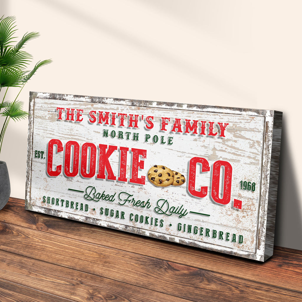 Christmas Cookie Co Sign