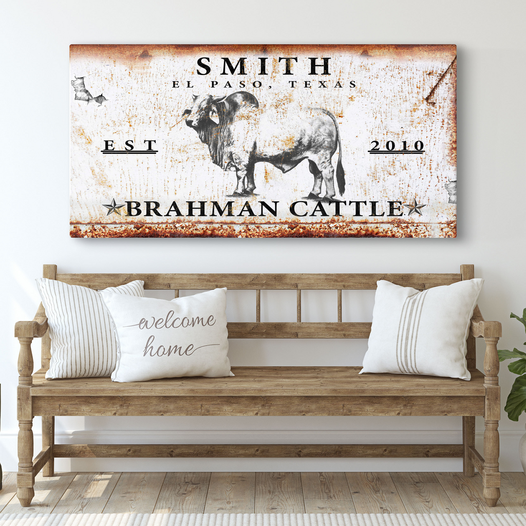 Brahman Cattle Sign